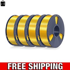 1.75mm Dark Light Gold Silk PLA Filament 4KG - Perfect for Art & Crafts picture