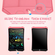 Kids LCD Writing Tablet, Mess Free Coloring Books, Travel Toys picture