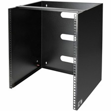 StarTech 12U Wall-Mount Bracket for Shallow Rack-Mount Equipment - Steel picture