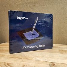 DigiPro WP4030 4x3 USB Graphics Drawing Tablet Cordless Pen New Sealed picture