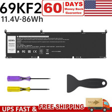 LOT 69KF2 Battery for Dell XPS 15 9500 9510 9520 Precision 5550 5560 5570 70N2F picture