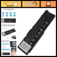 High-Capacity Laptop Battery for Dell Precision 15/17 Series 451-BBSF 91Wh 11.4V picture