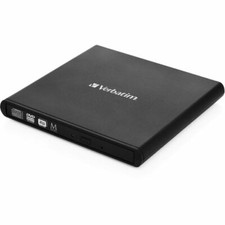 Verbatim 98938 External Slimline CD/DVD Writer USB 2.0 - Black picture