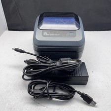 Zebra GX420d Direct Thermal Shipping Label Printer GX42-202410-000 Ethernet USB picture