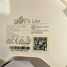 Ubiquiti UniFi 6 Lite Wi-Fi 6 Dual-Band 1500Mbps Gigabit PoE White U6-Lite picture