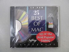 25 Best of MAC Games CD-ROM SoftKey Shareware 1995 Macintosh Compatible Sealed picture