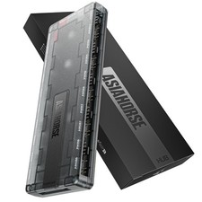 AsiaHorse Umbra 5V 3-Pin ARGB Hub, Software 100+ Preset Lighting Modes Black picture
