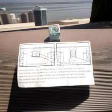 Set Of 2 U-Nut, U-Style Clip-On Nuts, Stainless Steel For Mounting Bases  picture