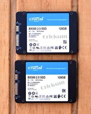 (2 pack) Crucial SATA 120GB BX500 2.5