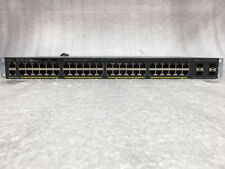 Cisco Catalyst WS-C2960X-48FPS-L 48 Port Managed Ethernet Switch w/ PoE+ 740w picture