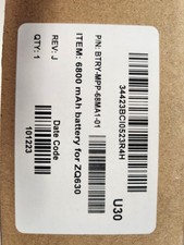 New GENUINE Zebra Battery BTRY-MPP-68MA1-01 6800mAh for ZQ630 picture