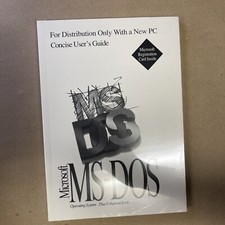 Microsoft MS-DOS Concise User Guide picture