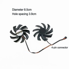 1X 85mm For Graphics Card Cooling Fan XFX Radeon HD7950 HD7970 VAPOR-X FX-797A picture