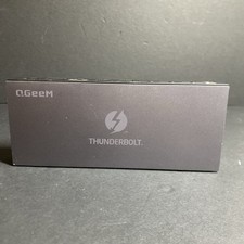 QGeeM Thunderbolt 4 Docking Station 16-in-1 USB C Hub T4802 ( untested no cable) picture