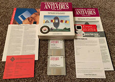 Central Point Anti-Virus Version 2.1 PC Computer MS-DOS Software COMPLETE in Box picture