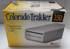 Colorado Trakker 350 External Tape Drive Backup, CIB, vintage computer 1990s PC picture