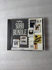 Softkey Soho Bundle & Multimedia MBA Software PC CD 2 Pack Windows Rare VTG 1995 picture