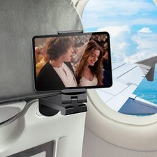 Universal Airplane in Flight Tablet Mount, Handsfree Holder for Desk with Mul... picture