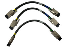 Lot of 3 Cisco Genuine CAB-SPWR-30CM 3750X/3850 Stack Power Cable 37-1122-01 picture