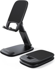 Lamicall Cell Phone Stand for Desk - [Height Adjustable] Foldable Mobile Phone H picture