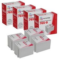 LD Compatible 765-9 Set of 4 Red Ink Cartridge for Pitney Bowes 3C00 DM400C 5C00 picture