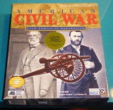 American Civil War from Sumter to Appomattox Vintage PC Game 1996 Win 95 Win 3.1 picture