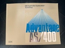 IBM AS/400 Technology Manual 1988 Signed w Foldout Poster 1990 Edition picture