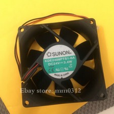 1pcs  SUNON KDE2408PTS1-6A DC24V 3.4W 8025 Inverter Cooling Fan 2pin picture