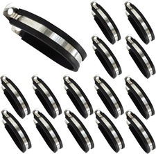 15 Pcs 2 Inch (50mm) R Type Cable Clamps, 304 Stainless Steel picture