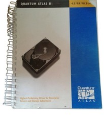 Computer Manual Quantum Atlas III 4.5 / 9.1 / 18.2 GB SCSI Highest Performing Dr picture