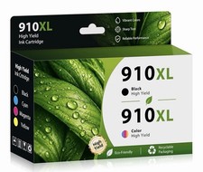 Reman 910XL Ink Cartridges 4-Pack Combo for HP OfficeJet 8010 8020 8030 picture