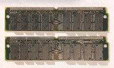 Two Sticks Vintage Texas Instruments TM497FBK32S-60 SIMM Computer RAM Memory picture