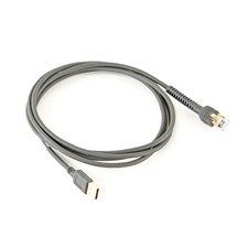 Zebra CBA-U21-S07ZBR 7ft Straight USB Type-A Cable for Handheld Barcode Scanners picture