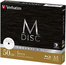 Barbatim (Verbatim) Bar Bay Tum Verbatim Long-term storage M-DISC BD-R DL 1-6x picture
