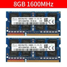SKHynix 16GB 2x 8GB 4GB 2GB PC3-12800S DDR3 1600MHz SODIMM 204Pin Laptop RAM LOT picture