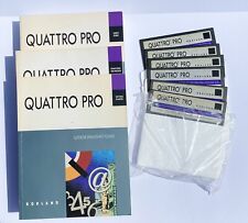 Vintage Borland Quattro Pro for Windows 5.25