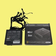 FOR PARTS Thermaltake Toughpower GX2 600W Non-modular Power Supply #5309 z42b3 picture