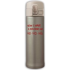 Now I Have A Machine Gun Ho-Ho-Ho Stainless Steel Insulation Cup Spring Lid Insu picture