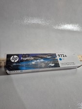 New Hp Ink Genuine Cartridge 972A Cyan PageWide  Expire 12/25 L0R86AN Unopened picture