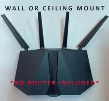 ASUS ROUTER WALL MOUNT CEILING MOUNT BRACKET RT-AX82U AX5400 INVISIBLE picture