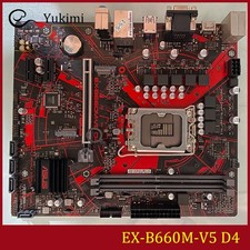FOR ASUS EX-B660M-V5 D4 DDR4*2 LGA1700 64GB HDMI D-Sub mATX Ｍotherboard Test OK picture