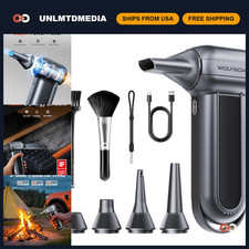 High-Power Compressed Air Duster, 150,000 RPM Turbo Fan, 45 m/s Airflow Cleaner picture