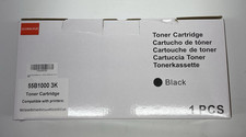 Globalvue Black Toner Cartridge Compatible with Lexmark 55B1000 3K MS331 MX431 picture