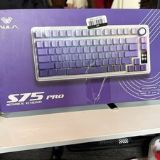 AULA S75Pro 75% Wireless Mechanical Gaming Keyboard TFT Screen Tri picture