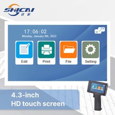 M20 Handheld Inkjet Printer Printing Production Date on Carton Box Plastic Bag picture