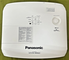 Panasonic PT-VZ575N WUXGA LCD Projector Hours 6030 Lamp Hours 198 w/ Remote picture