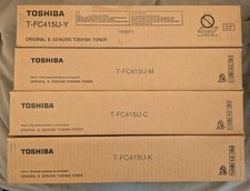 Toshiba T-FC415U Genuine Toner Cartridges Set KYCM For eStudio 2515AC,5015AC NEW picture