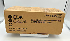 New Genuine  CDK GLOBAL LaserStation 1940 / 6000 Toner Cartridge PN: 6017766 picture