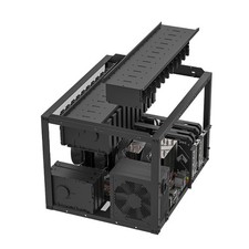 28 HDD Open Air PC Case DIY Test Bench Frame with 3.5 Inch Hard Drive Holders picture