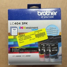Brother LC4043PK 3-Pack Ink Cartridges for Brother INKvestment Tank Printers picture